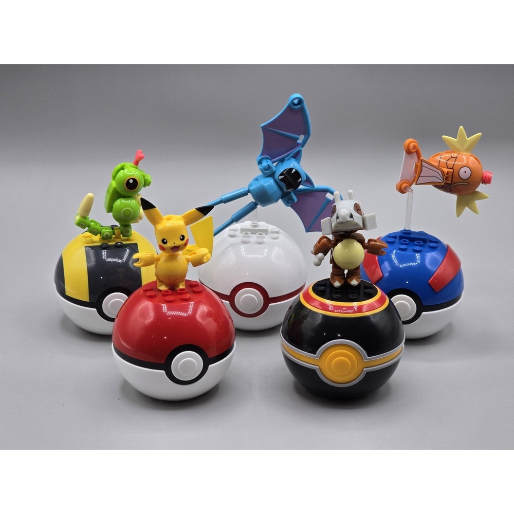 MEGA Construx Pokemon: -‎ Pokeball Pack - 118 Piece Building Kit